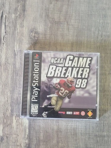 NCAA GameBreaker 98 PS1 Sony PlayStation 1, 1998 Complete CIB Tested