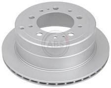 2x A.B.S. Disque de frein Arrière pour TOYOTA LAND CRUISER 100 (UZJ100) 330mm