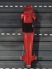 AFX #1772 Aurora A9ztec Red Dragster  Vintage HO Slot Car Vehicle Nice