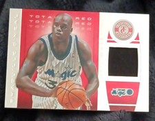 Panini 2013-14 Totally Certified Shaquille O'Neal #76 Red Memorabilia /99 Magic
