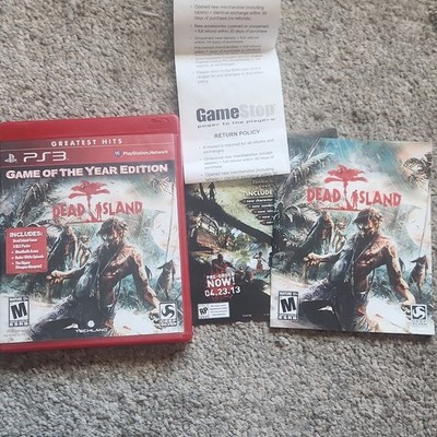 Deep Silver Dead Island Game of the Year Edition PS3 Survival Horror M 2011