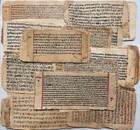 VINTAGE SANSKRIT/HINDI ATTRACTIVE MANUSCRIPT 50+ LEAVES-100+ PAGES. INTERESTING.
