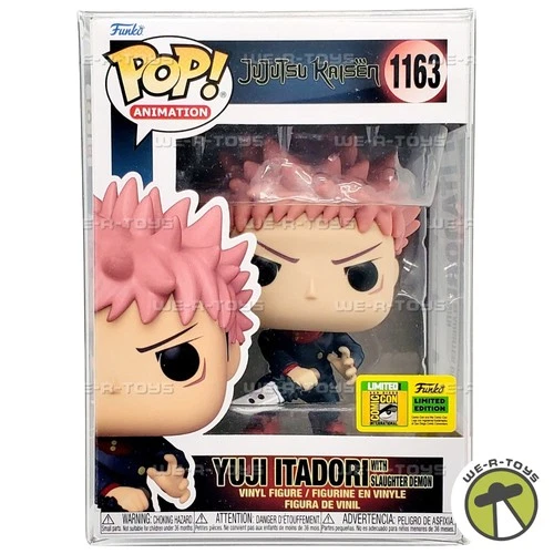 Funko POP Animation Jujutsu Kaisen Yuji Itadori with Slaughter Demon 1163 Figure