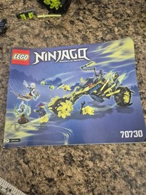 LEGO NINJAGO: Chain Cycle Ambush 70730 with instructions incomplete LEGO set