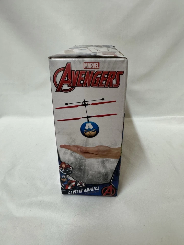 WorldTech 33194 Marvel Captain America Flying UFO Ball Avengers Helicopter Hover - Image 4 of 4