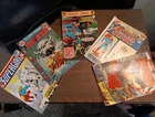 VTG-DC Comics-lot Of 5-Superman, Teen Titans, Superman & Green Lantern, Batman