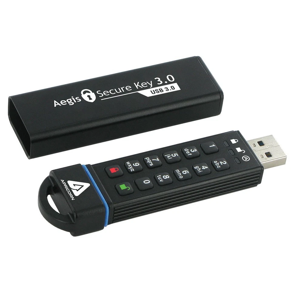Apricorn Mass Storage Ask3-120Gb 120Gb 256Bit Aes Xts Hardware Encrypted Secure - Image 3 of 4