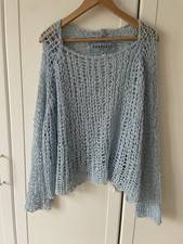 Rundholz Dip Pullover S/M Oversize sky So2026 NP285