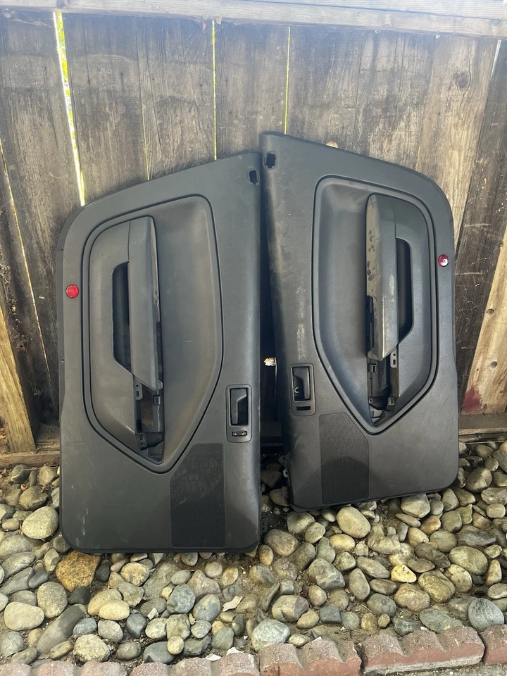 2005-2009 OEM Ford Mustang Black Door Panels Front Left and Right W5246 - Image 2 of 4