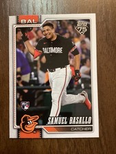 2026 Topps Series 1 Samuel Basallo #104 RC Rookie Baltimore Orioles