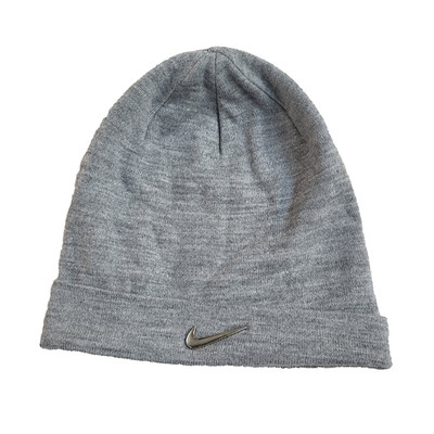 Nike Beanie Mütze grau UK Herren Einheitsgröße HH404