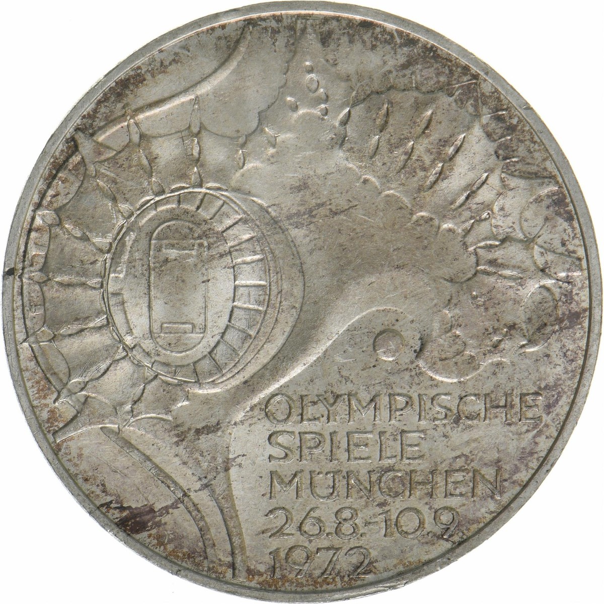 Federal Republic of Germany | 10 Deutsche Mark Coin | KM:133