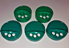 5 Shaker Lids for Mason Jar Regular Mouth- 5 Green Lids- Perfect for Cooking