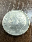 1955 D Roosevelt Dime BU Uncirculated Mint State 90% Silver 10c Actual US Coin