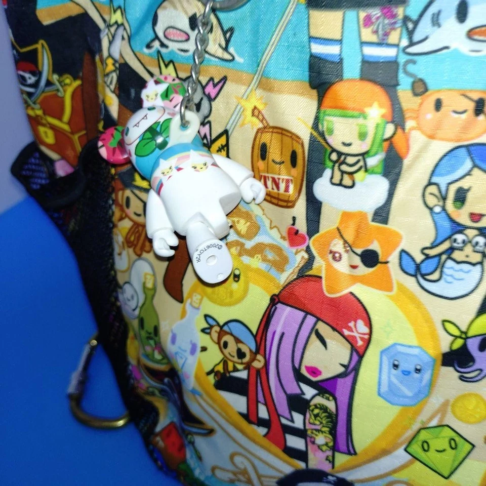 LeSportsac tokidoki collaboration pirate tote bag USED From Japan #T0180 - Image 4 of 4