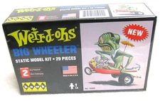 HAWK WEIRD-OHS BIG WHEELER CRAZY HOT ROD STATIC MODEL KIT 35 PIECES SEALED