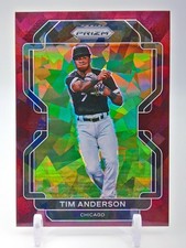 Tim Anderson 2022 Panini Prizm Cracked Ice #203  /25