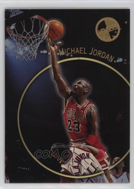 1996-97 Topps Stadium Club Members Only 55 Michael Jordan #41 HOF