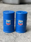 3100 / 3166 TONKA CHEVRON STAKE DELIVERY TRUCK parts -  2 Fuel Drum Barrels OEM