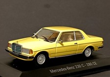 1/43 Mercedes-Benz W123 Coupe 230C-280 CE  Yellow 1976 Minichamps