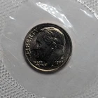 1996 W Roosevelt Dime in Seal Unc