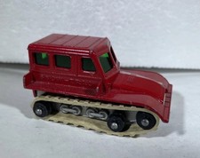 Matchbox Lesney Series No. 35 Snow Trac Diecast Model Red With Original Tracks