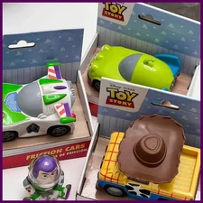 Toy Story Inertial Pull-Back Car Toys Buzz Lightyear Woody Jessie Rex Alien