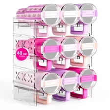 Water Bottle Tumbler Organizer, Stackable Stanley 40oz with Handle Cup Organi...