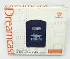 Dreamcast SONIC TEAM Phantasy Star Memory Card 4X HKT-4100 SEGA Official