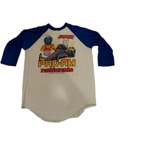 Vintage 80s IHRA Championship Drag Racing Hot Rod T-Shirt XL USA