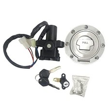 Ignition Switch Gas Fuel Tank Cap Seat Lock Keys Compatible For Yamaha MT03
