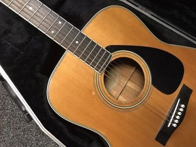 Yamaha FG-340 アコースティックギター Yamaha FG340 Acoustic dreadnought Guitar made in Taiwan 1977