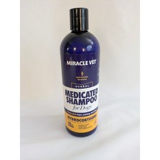 Miracle Vet Medicated Dog Shampoo for Itchy Skin Relief - Allergy