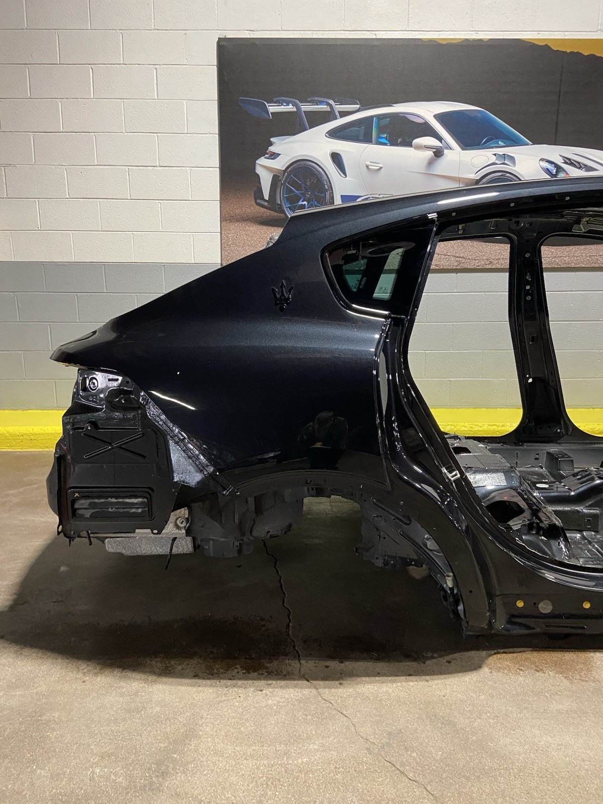 2017-2024 Maserati Levante 3.0L Rear Right Side Quarter Panel NERO RIBELLE OEM