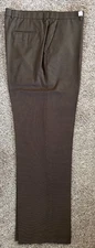 Men's Perry Ellis Portfolio Flex Stretch Dress Pants - 36x32 brown - used