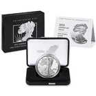 2025-W $1 1-oz Proof American Silver Eagle Box, OGP &COA