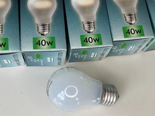 40w ES Pearl GLS Lamp Edison Screw Crompton Old Style Light Bulb E27 - Picture 14 of 24
