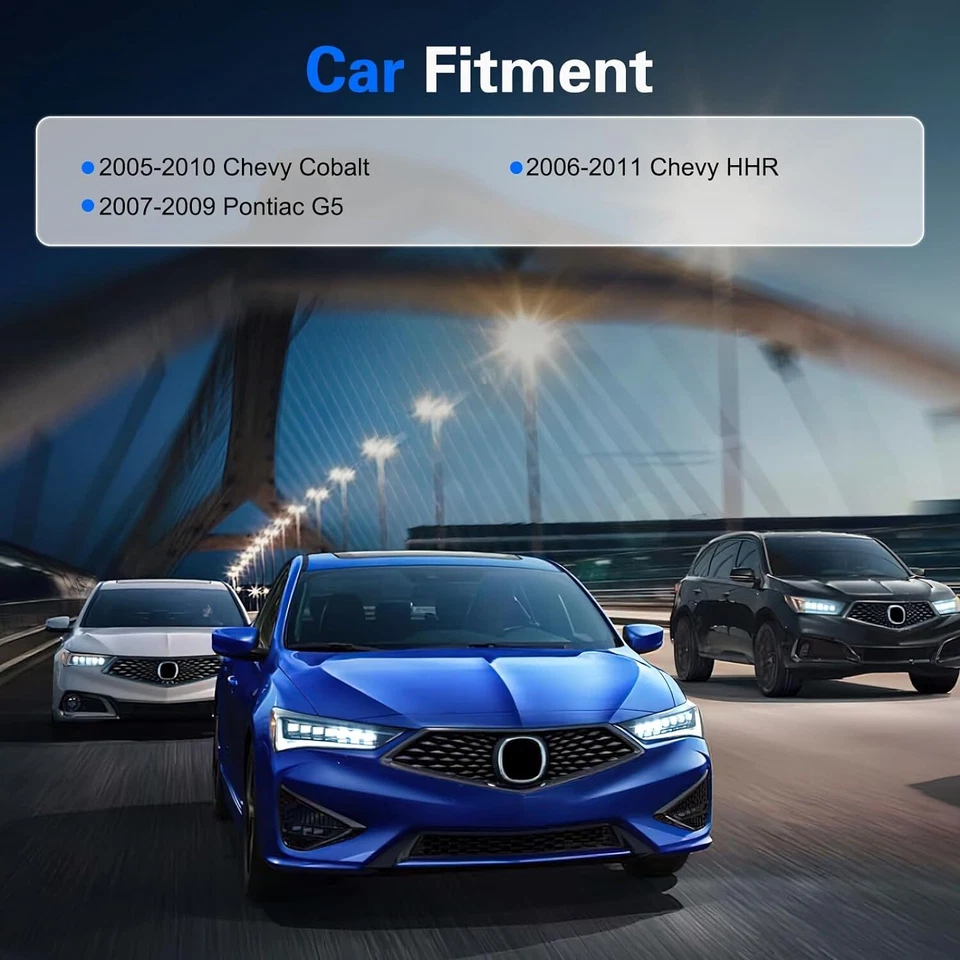 Heater A/C Blower Motor w/Fan For 2005-2010 Chevrolet Cobalt 2006-11 HHR 700242 - Image 4 of 4