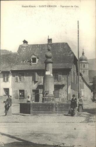 11321921 Saint-Amarin Haut Rhin Alsace Fontaine du Coq Saint-Amarin Haut - Bild 1 von 2