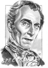 HAMMER HORROR ORIGINAL ART "Baron Frankenstein" by Spectroxart