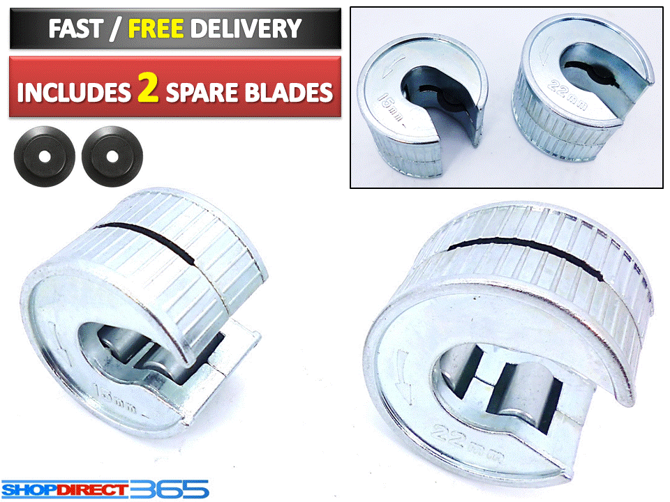 NEW 15MM /& 22MM PIPE SLICE PIPESLICE CUTTER CUTTERS PRO