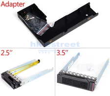 3.5" 2.5" hotswap SAS SATA HDD Tray Caddy Adapter For Lenovo TD550 TD350 TD450