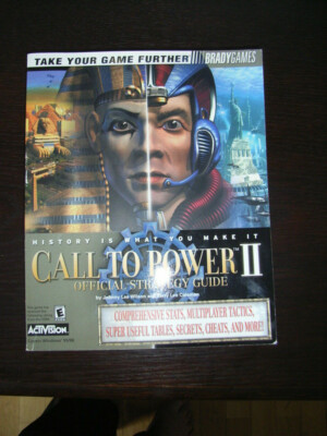 CALL TO POWER II - Official Strategy Guide - Brady Games - Englisch !