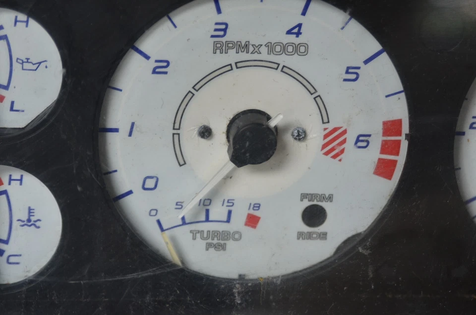 1985-88 Ford Thunderbird Turbo Coupe Instrument Gauge Cluster Tachometer Speedo - Imagem 3 de 4