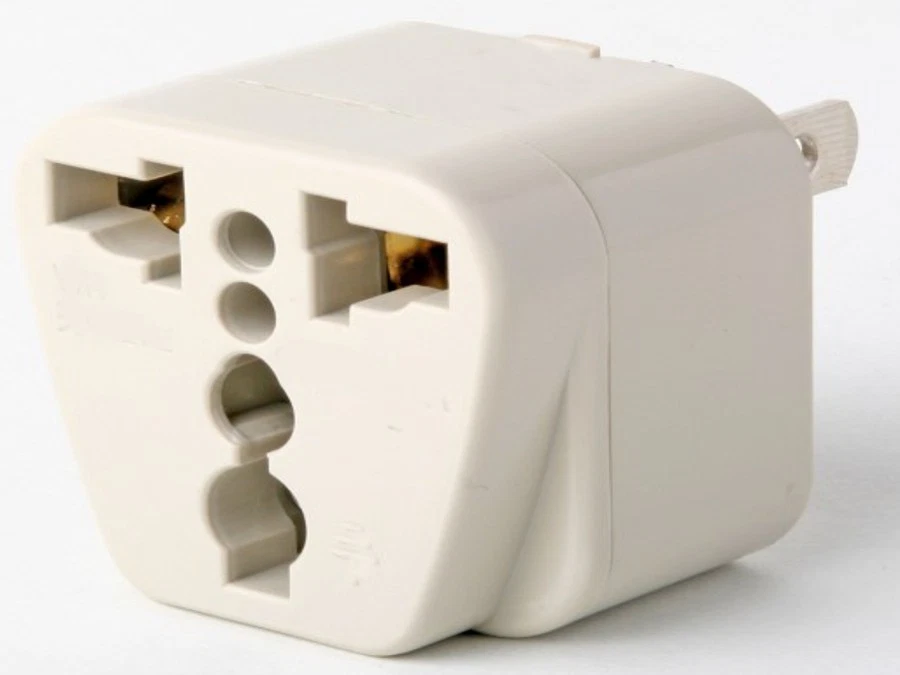 Enchufes adaptadores europeos a americanos 12pk UE UK a US EE. UU. estilo Canadá Foto 3 de 3