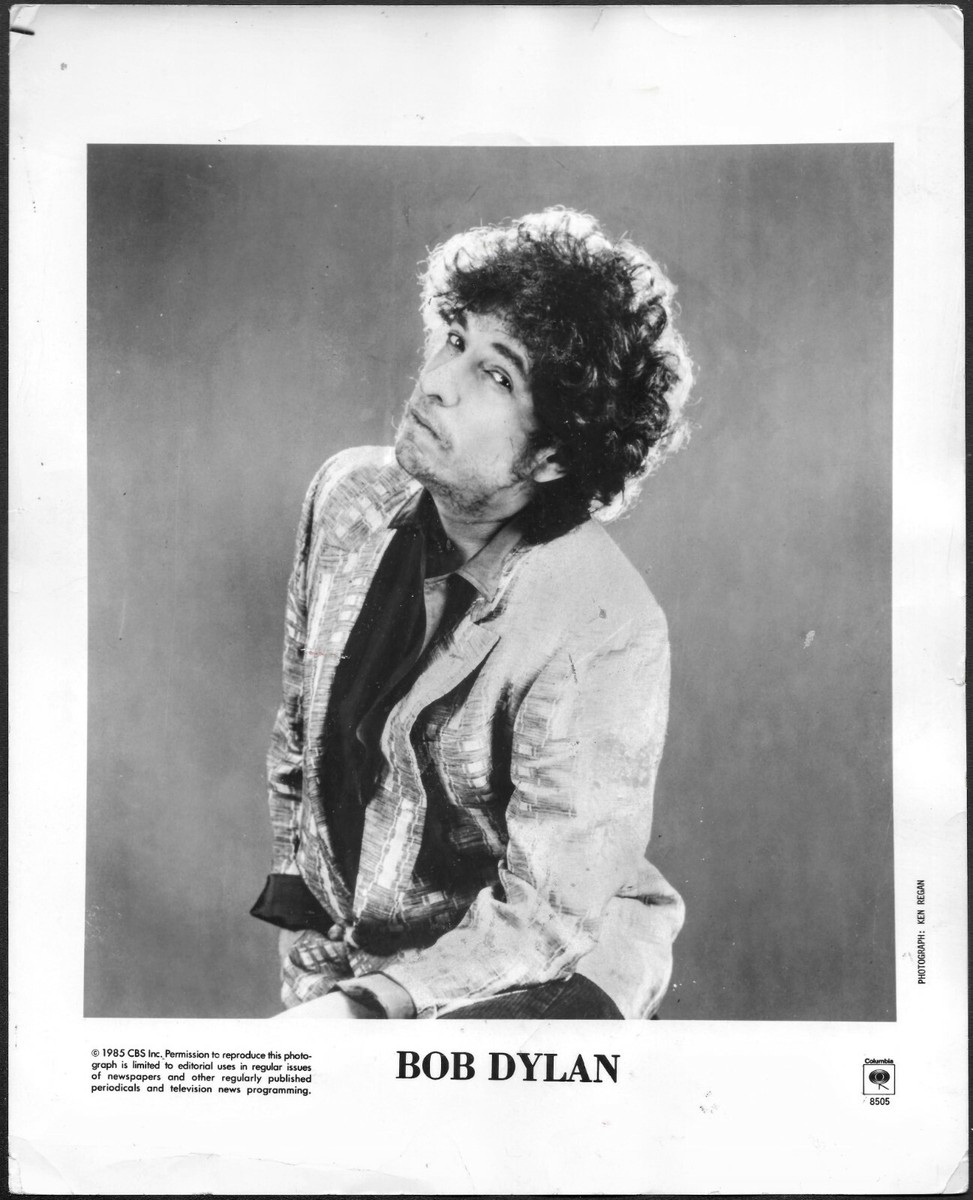 Bob Dylan Original 1980s Columbia Records Promo Photo | eBay