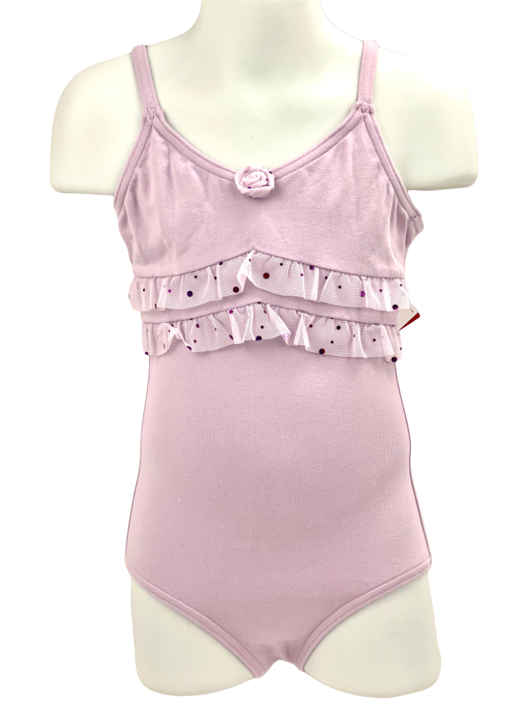 NWT Capezio Sparkle Leotard #11527 Ballet Girls Toddler White