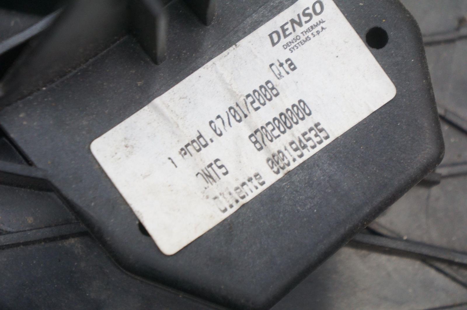 Left Engine Radiator Cooling Fan Motor Assembly OEM 8240481 Ferrari F430 04-2009