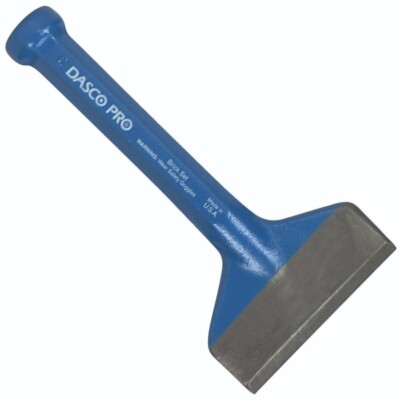 NEW VAUGHAN & BBUSHNELL DASCO PRO 434-0 2 1/2'' X 7'' BRICK SET CHISEL TOOL USA
