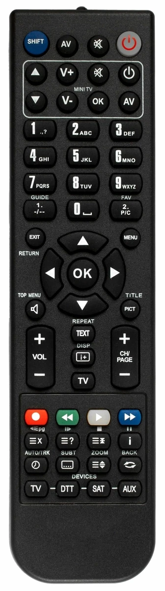 Replacement remote for Nakamichi RM7CA, RM-7CA, CA-7, CA-7A